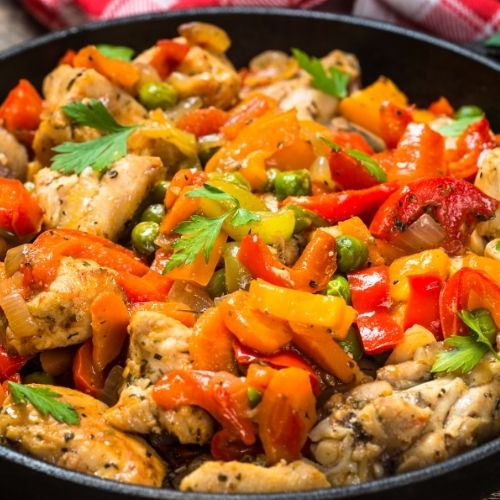 Tavuklu Ana Yemek